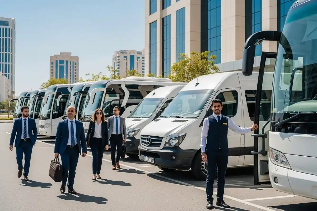 Best corporate staff transport service for offices in Dubai and UAE